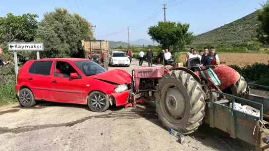 Ödemiş'te Trafik Kazası: 4 Yaralı