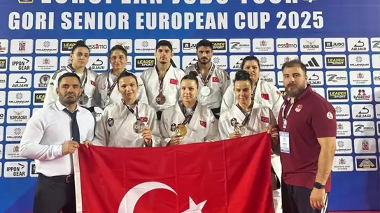 Judocularımız Avrupa Kupası'nda 8 Madalya Kazandı