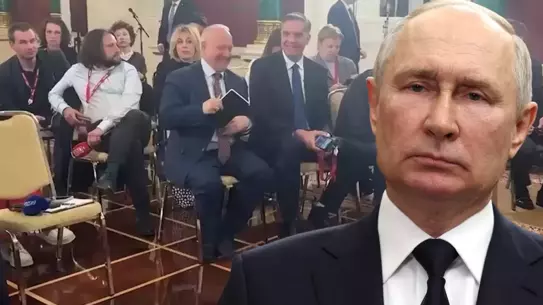 Putin gazetecileri gece yarısı yataklarından kaldırıp topladı