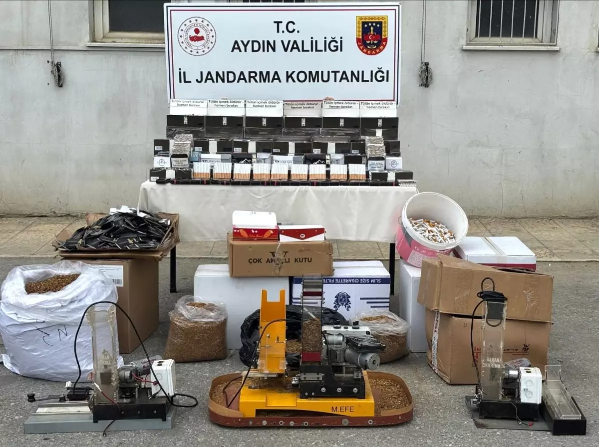 Tütün Kaçakçıları Aydın'da Yakalandı