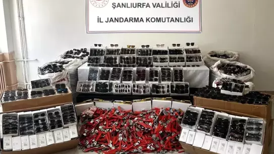 Şanlıurfa'da Kaçak Güneş Gözlüğü Operasyonu