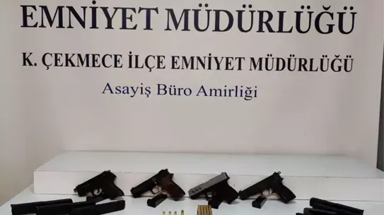 İstanbul'da Silah Ticaretine Operasyon
