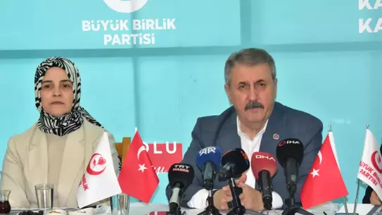 BBP Genel Başkanı Destici: 'İdam cezası geri getirilmelidir'