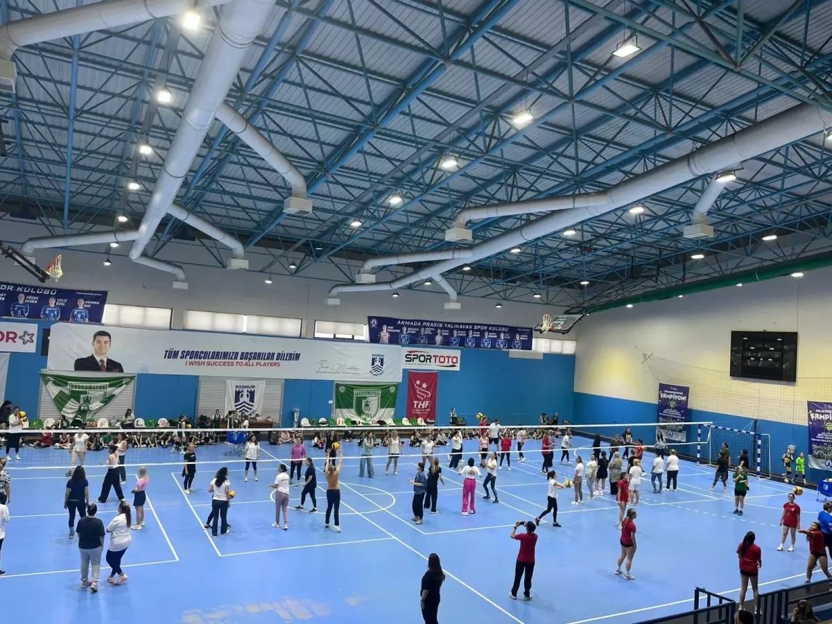 Bodrum'da Anneler Günü Spor Şenliği