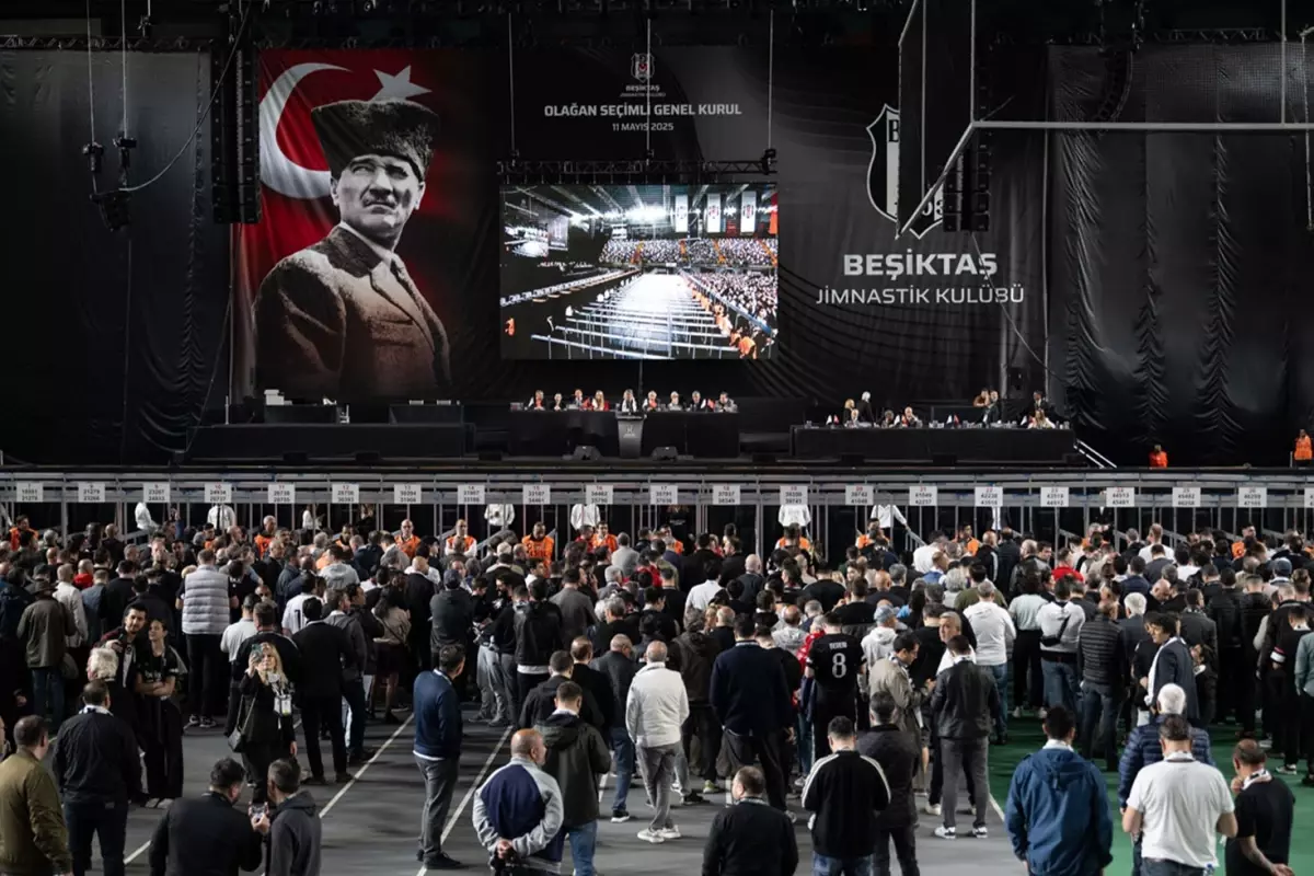 Canlı! Beşiktaş Kulübü Yeni Başkan Seçimi Yapılıyor