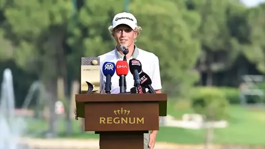 Fransız Couvra, Antalya'da Golf Şampiyonu Oldu