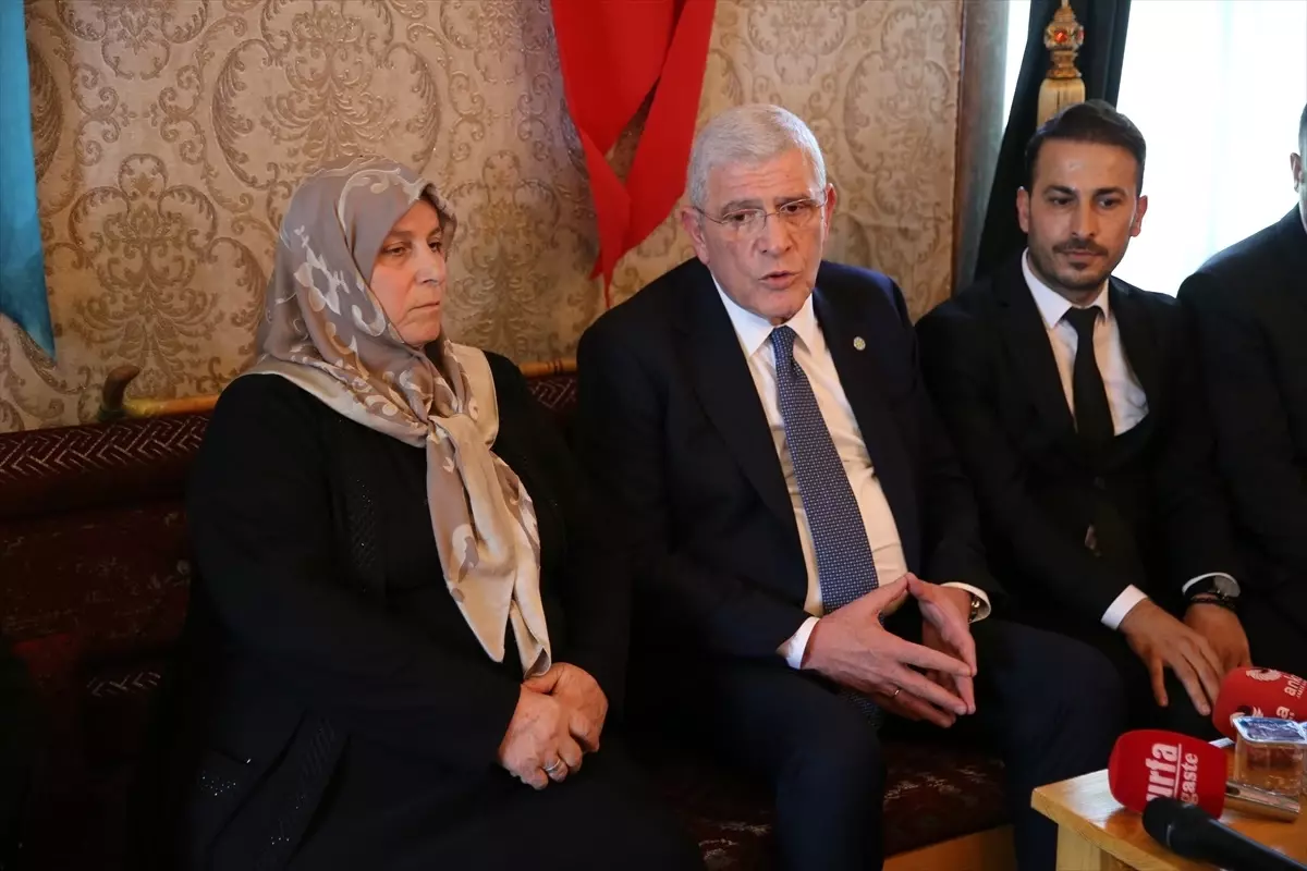 İYİ Parti Genel Başkanı Dervişoğlu, Şanlıurfa'da konuştu Açıklaması