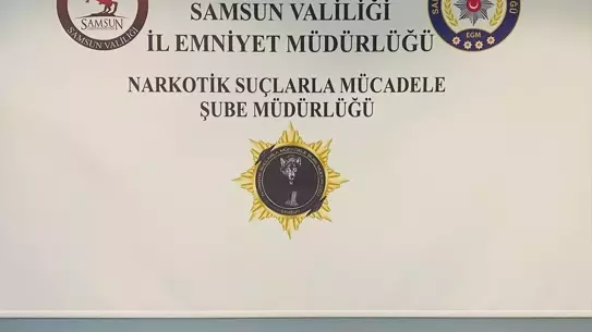 Samsun'da Uyuşturucu Operasyonu