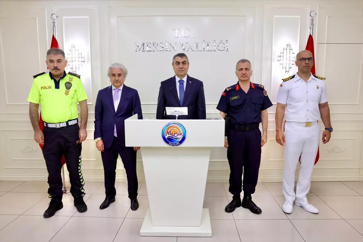 Mersin'de Asayiş Çalışmaları Değerlendirildi