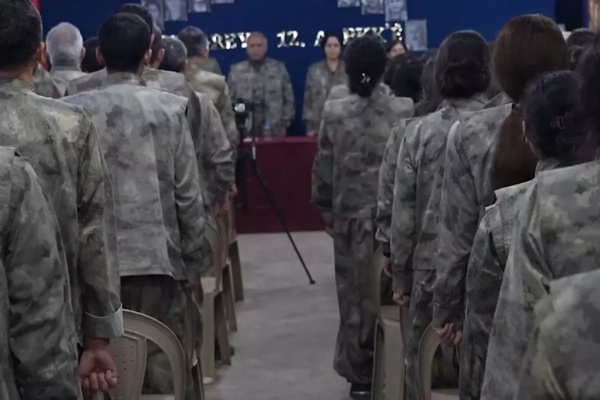 İşte terör örgütü PKK'nın "Silahları bırakıyoruz" dediği an