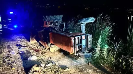 Manisa'da Traktör Kazası: 1 Ölü, 1 Yaralı