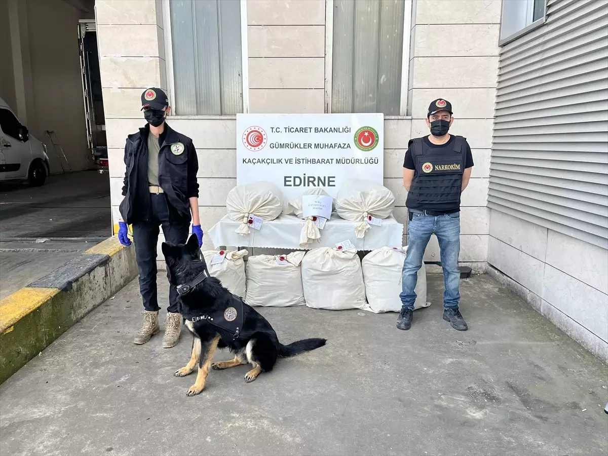 Kapıkule'de 49 Kilo Uyuşturucu Ele Geçirildi