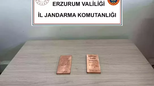 Erzurum'da Sahte Altın Operasyonu