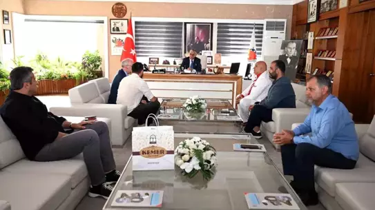 Dünya Dama Federasyonu Başkanı Kemer'de Ziyaret Gerçekleştirdi