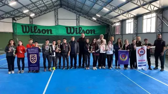 Erzurum'da Tenis İl Birinciliği Heyecanı