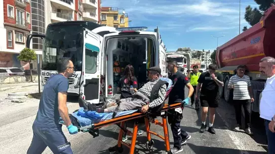 Milas'ta Yaşlı Adam Tır Çarptı