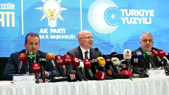 Ak Parti Bursa İl Başkanı Gürkan: Kayyum Atanması Algı Çalışması