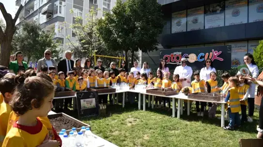 Atakum'da Miniklerden Çiftçiler Günü Etkinliği