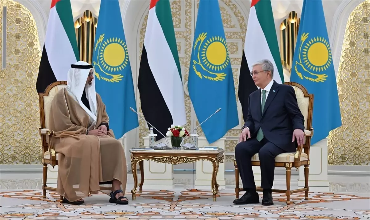 BAE ve Kazakistan'dan 10 Yatırım Anlaşması
