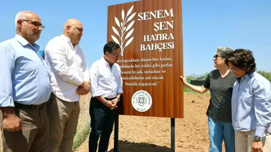Senem Şen Hatıra Bahçesi Anneler Günü'nde Açıldı