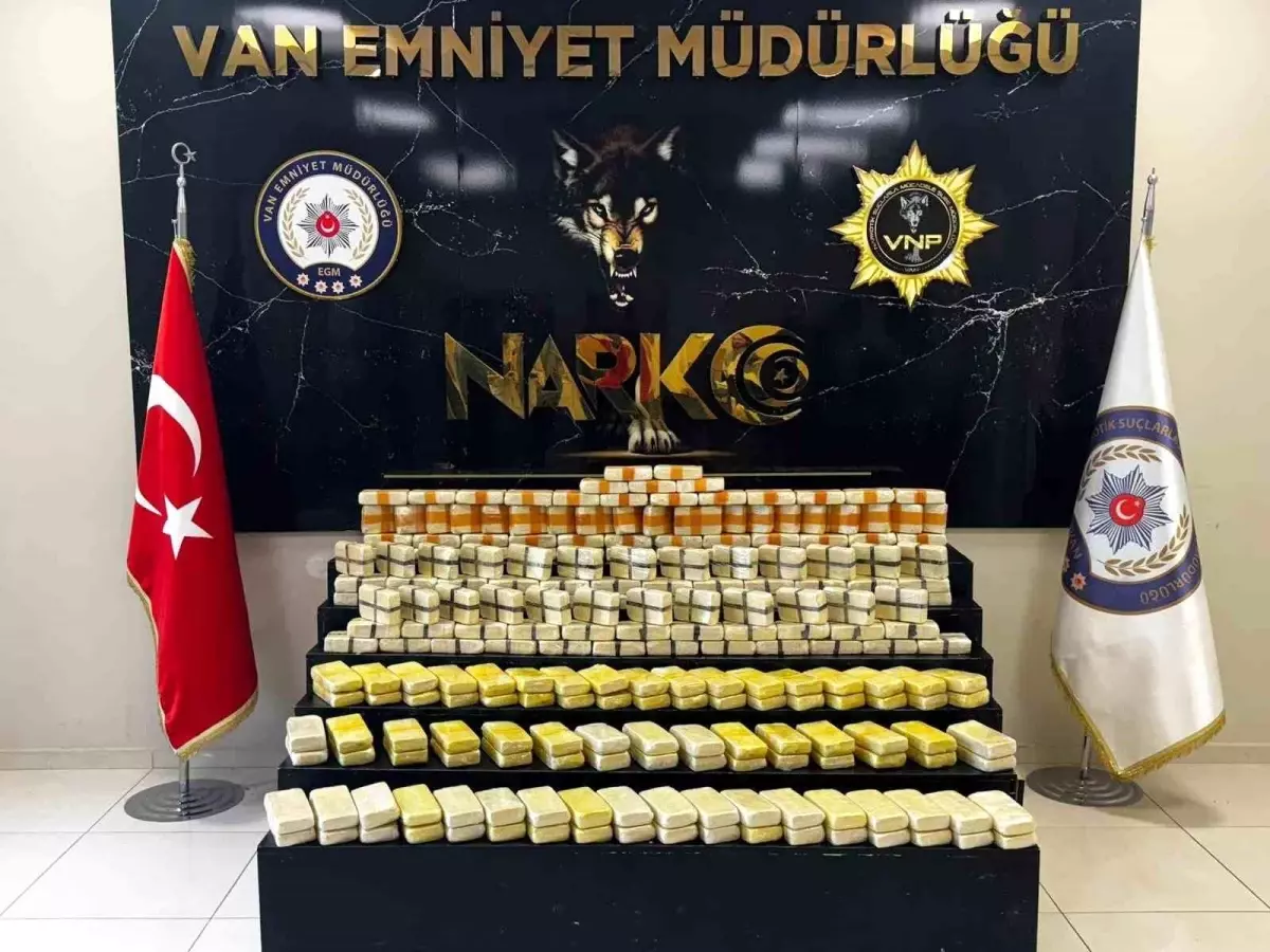 Van'da Uyuşturucu Operasyonu