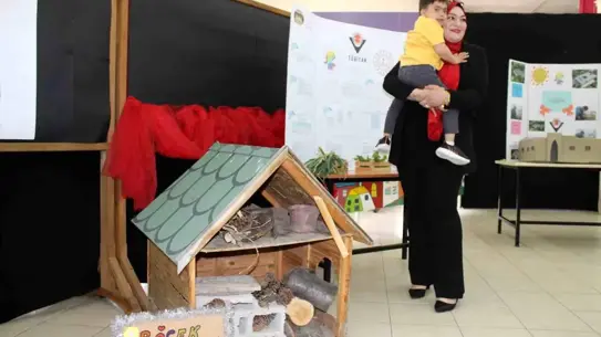 Özel Eğitim Okulundan Böcek Oteli Projesi