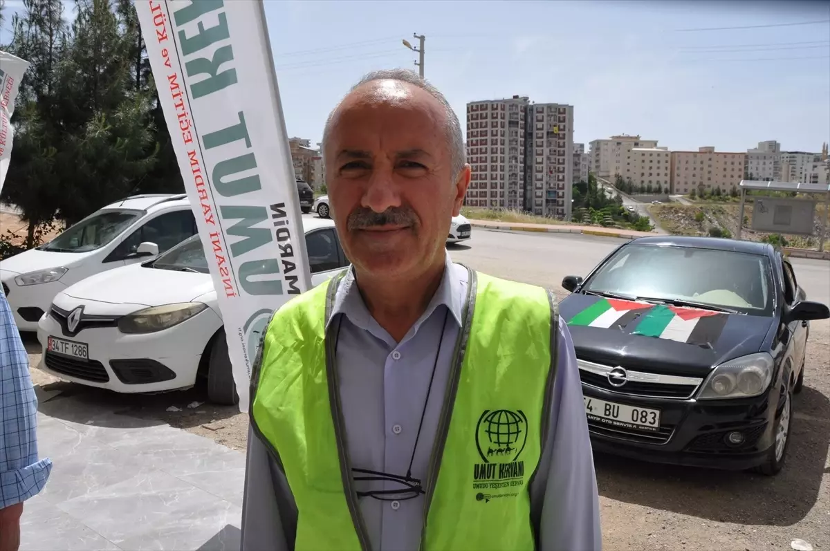 Mazıdağlı Hayırseverden Gazze'ye Araç Bağışı