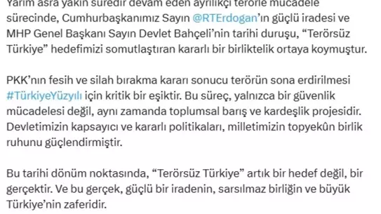 Bakan Göktaş: 'Terörsüz Türkiye artık bir gerçektir'