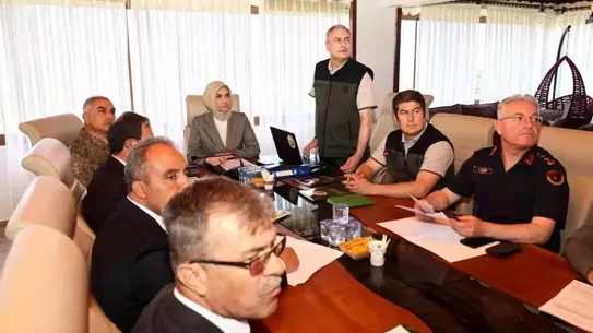 Afyonkarahisar'da Orman Yangınlarıyla Mücadele Toplantısı