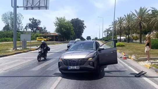 Manavgat'ta Trafik Kazası: 1 Yaralı