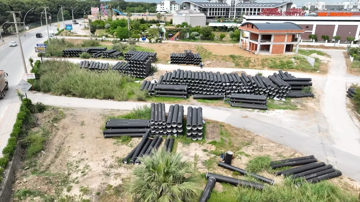 Antalya'da Yeni İçme Suyu Hattı Projesi