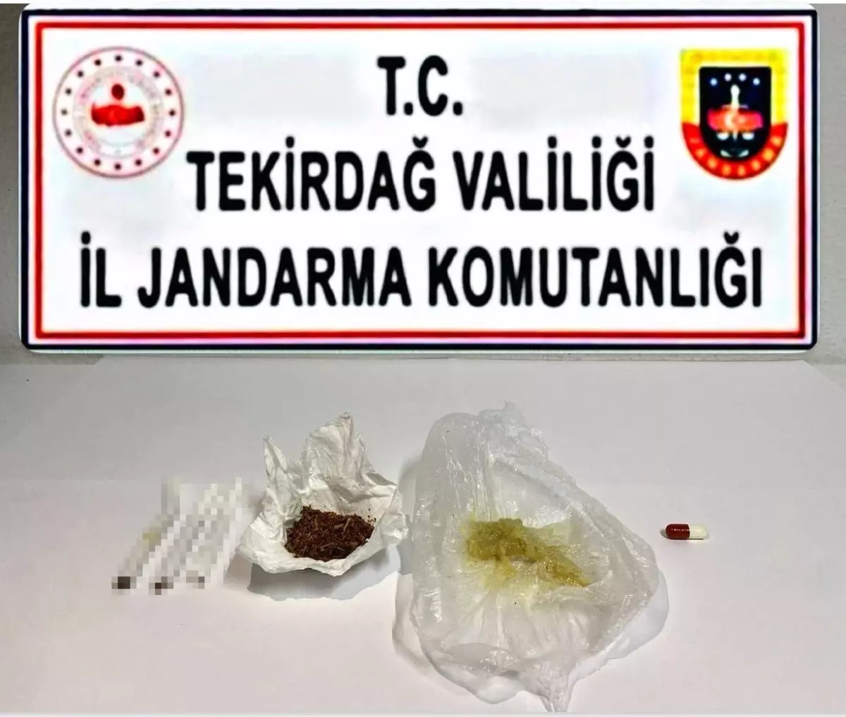 Tekirdağ'da Uyuşturucu ve Silah Operasyonu