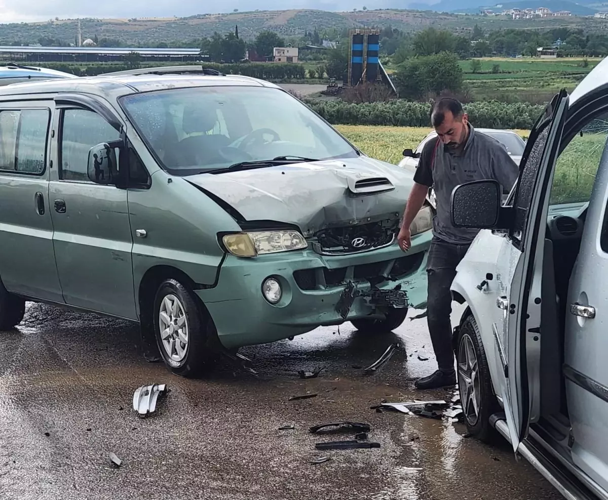 Osmaniye'de trafik kazası: 1 yaralı