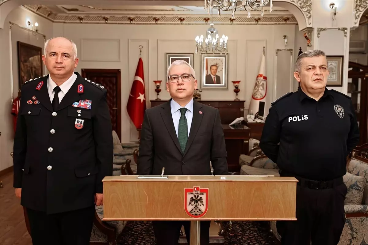 Sivas'ta Asayiş Toplantısı Yapıldı