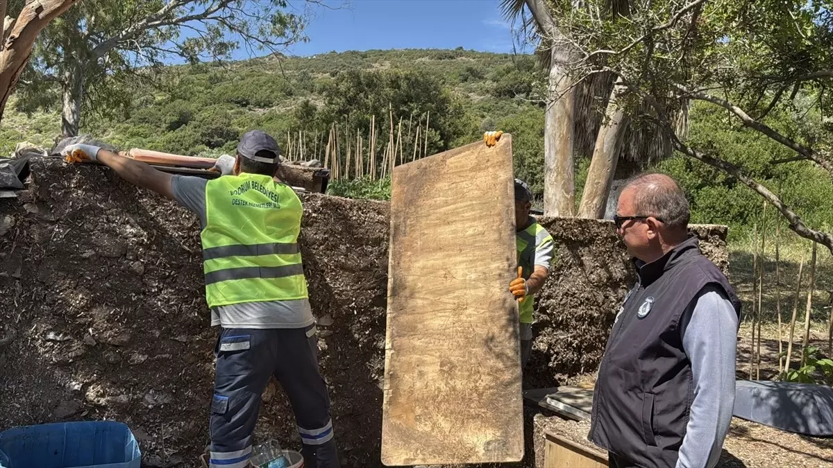 Bodrum'da Kaçak Yapılar Yıkıldı