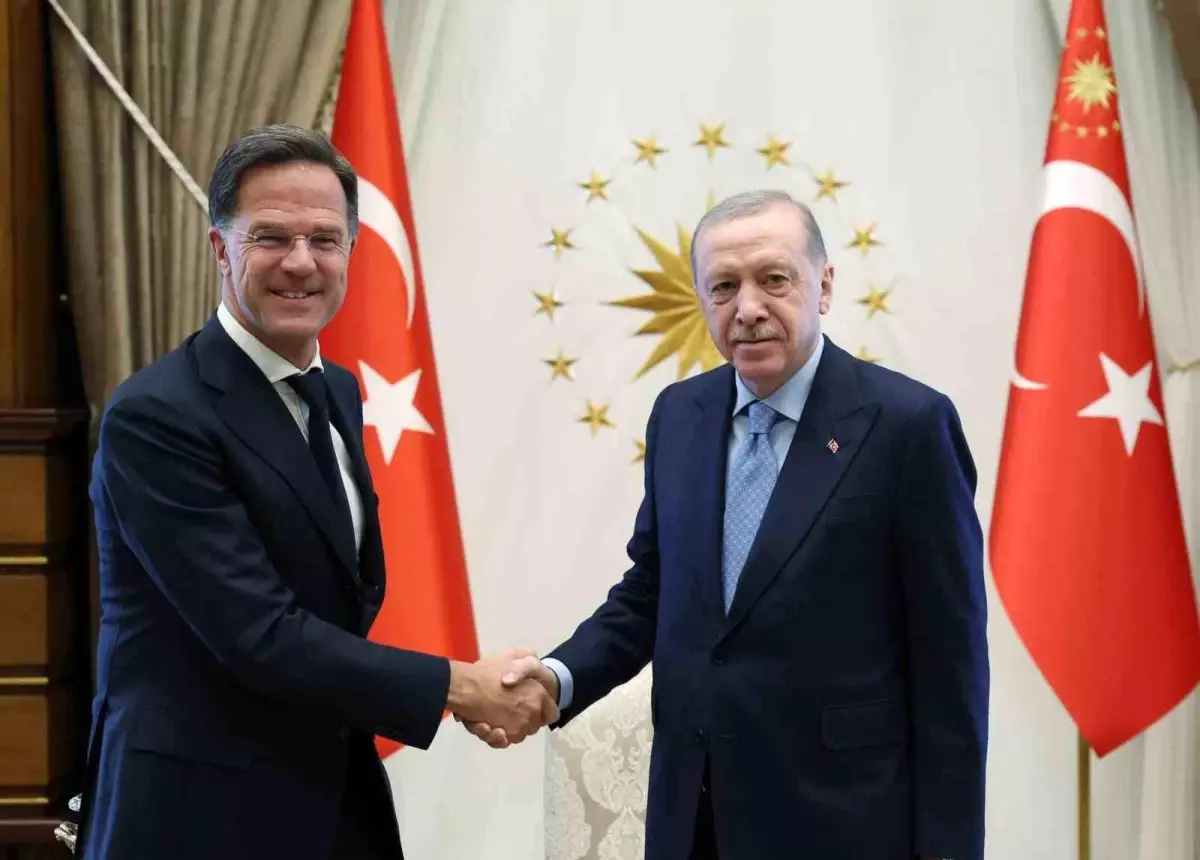 Cumhurbaşkanı Erdoğan, NATO Genel Sekreteri Mark Rutte'yi Cumhurbaşkanlığı Külliyesi'nde Kabul etti.