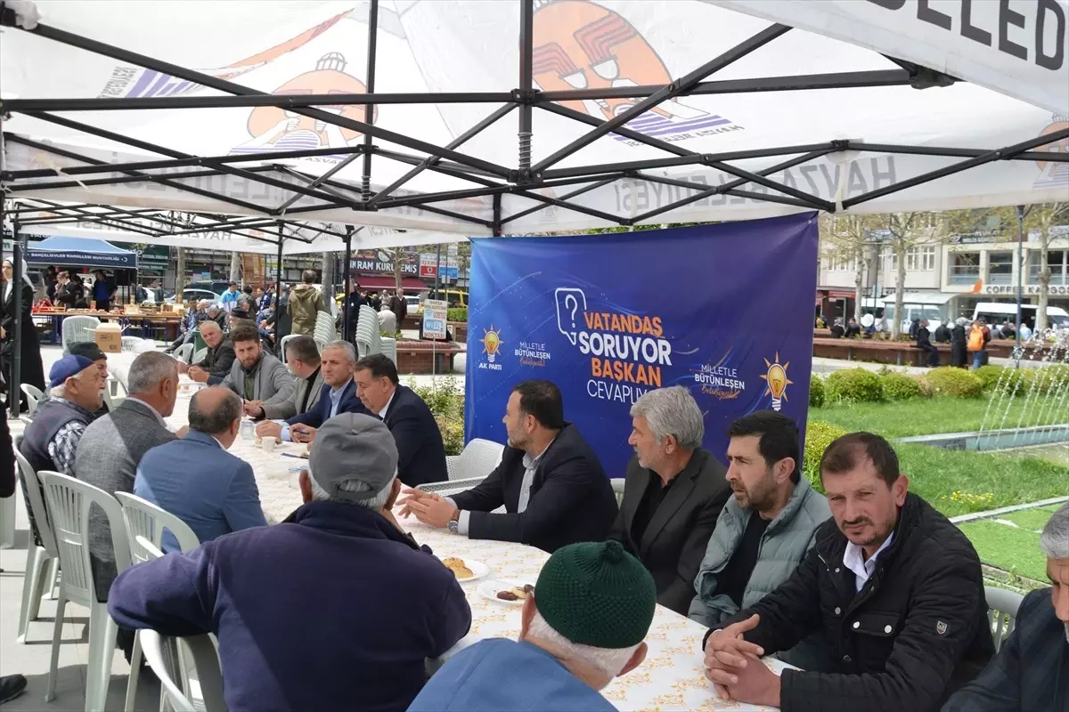 Havza'da Başkan İkiz, Vatandaşlarla Buluştu