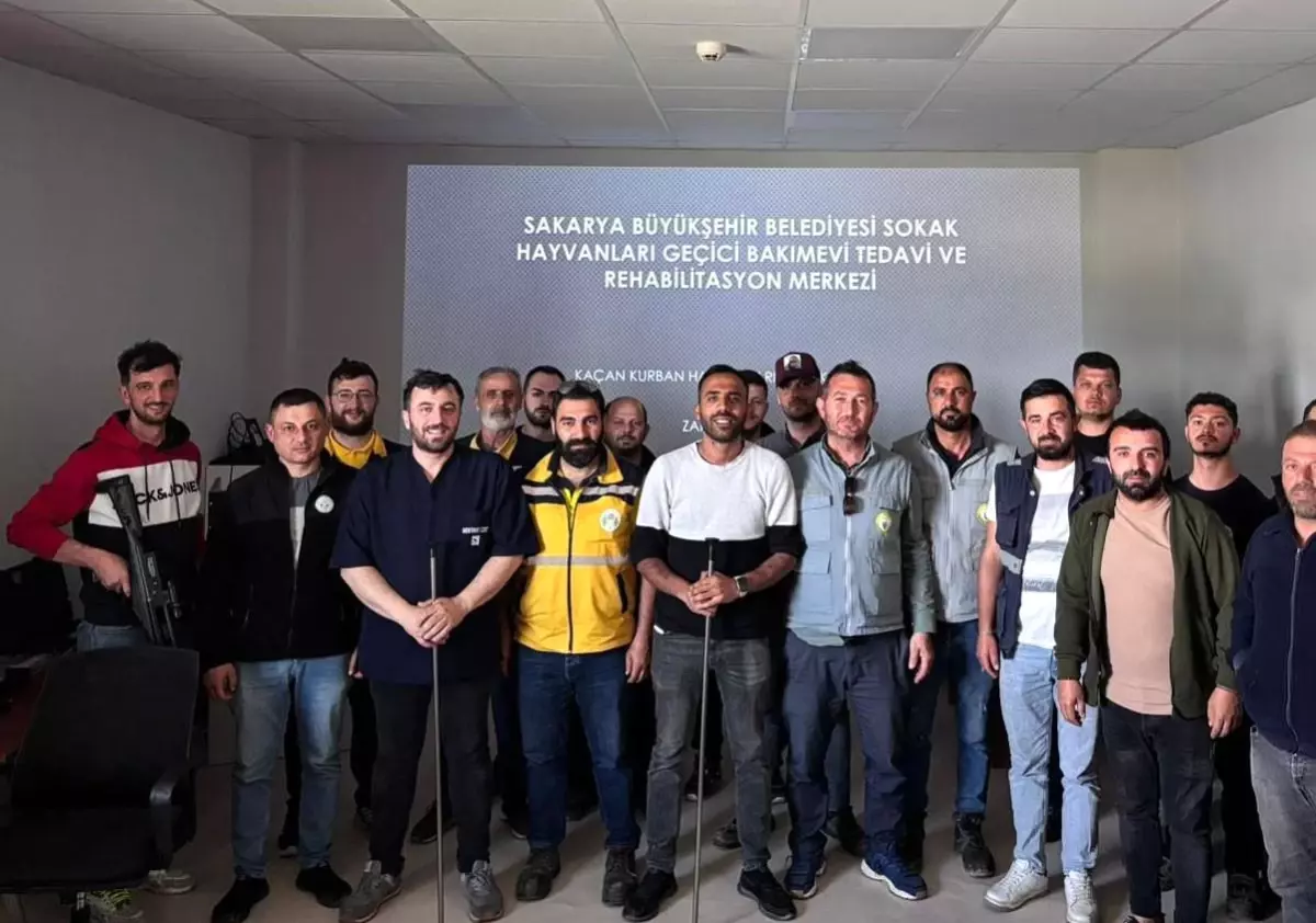 Sakarya Belediyesi'nden Kurban Bayramı'na Özel Hayvan Yakalama Eğitimi