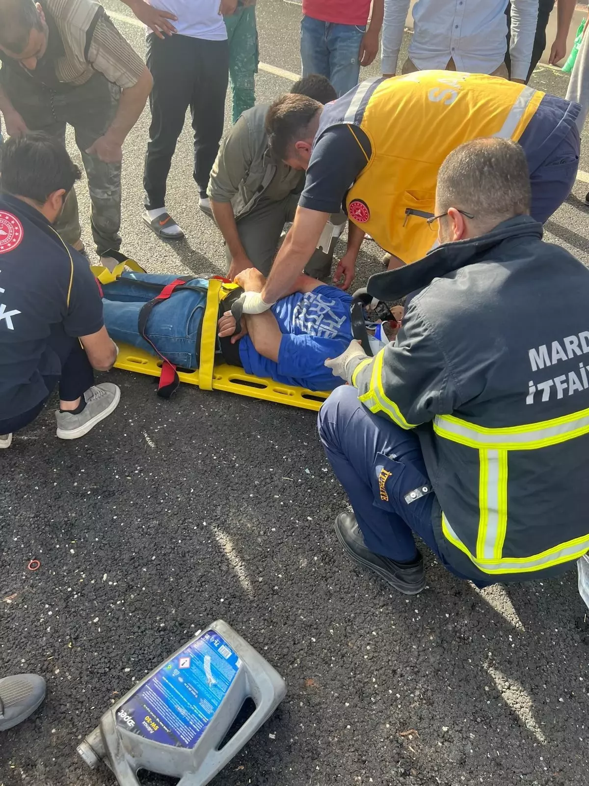 Midyat'ta Kaza: 1'i Ağır 3 Yaralı