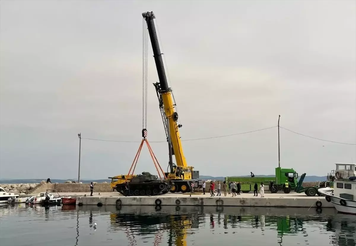 Saros'ta Su Altı Tarih Müzesi'ne Tank Batırılacak