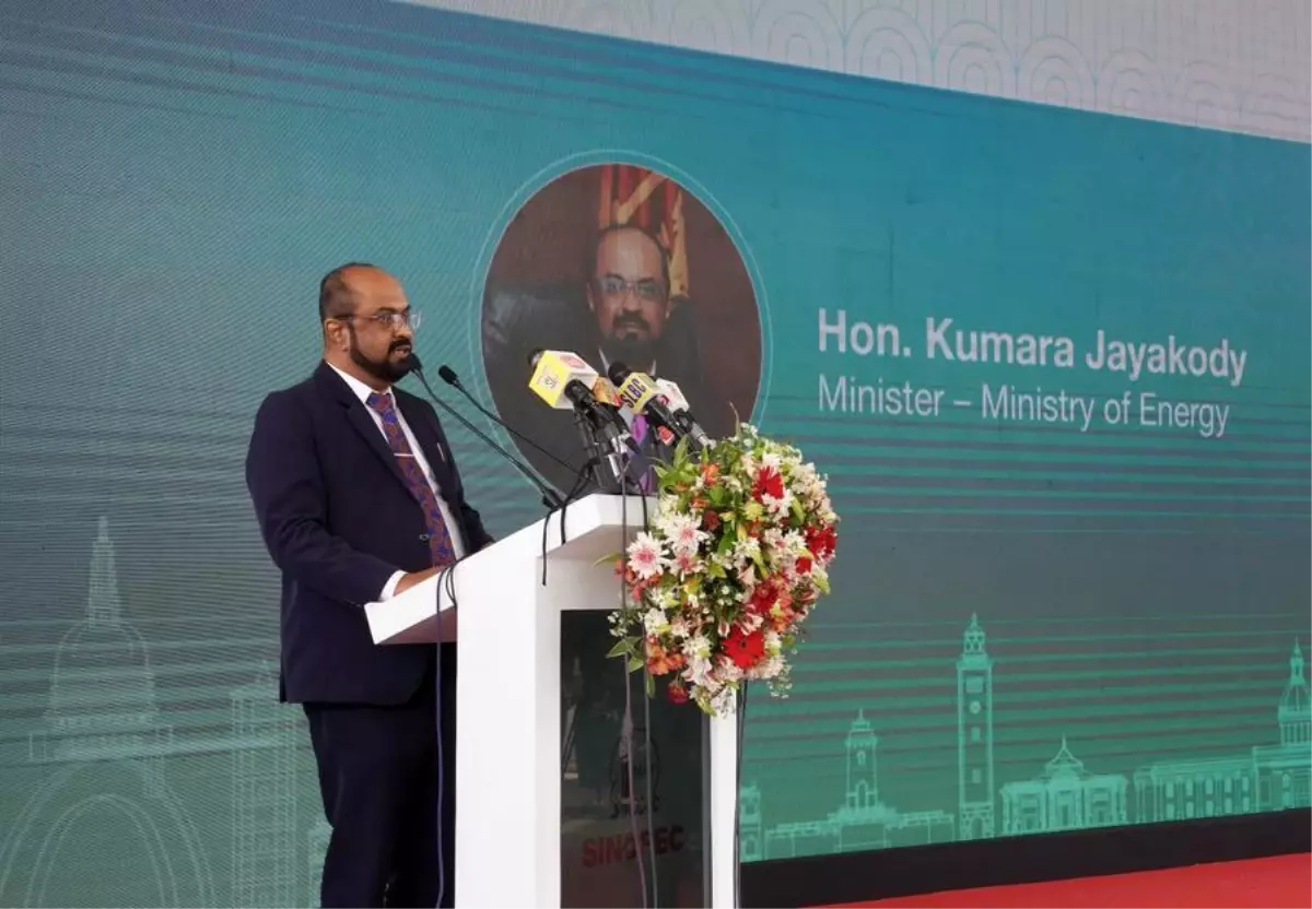 Sri Lanka, Çin ile Enerji Ortaklığını Genişletiyor