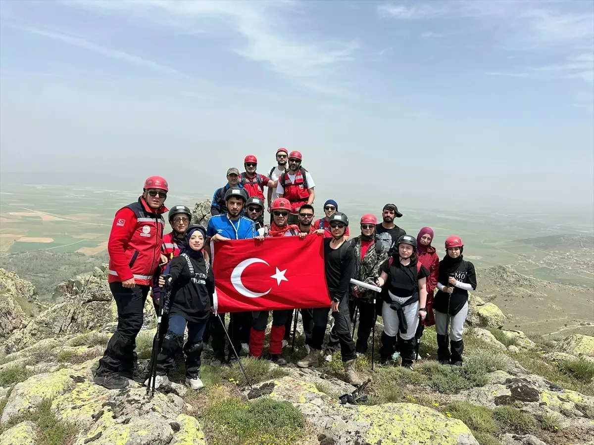 Kırşehir'de 19 Mayıs Dağcılarla Kutlandı