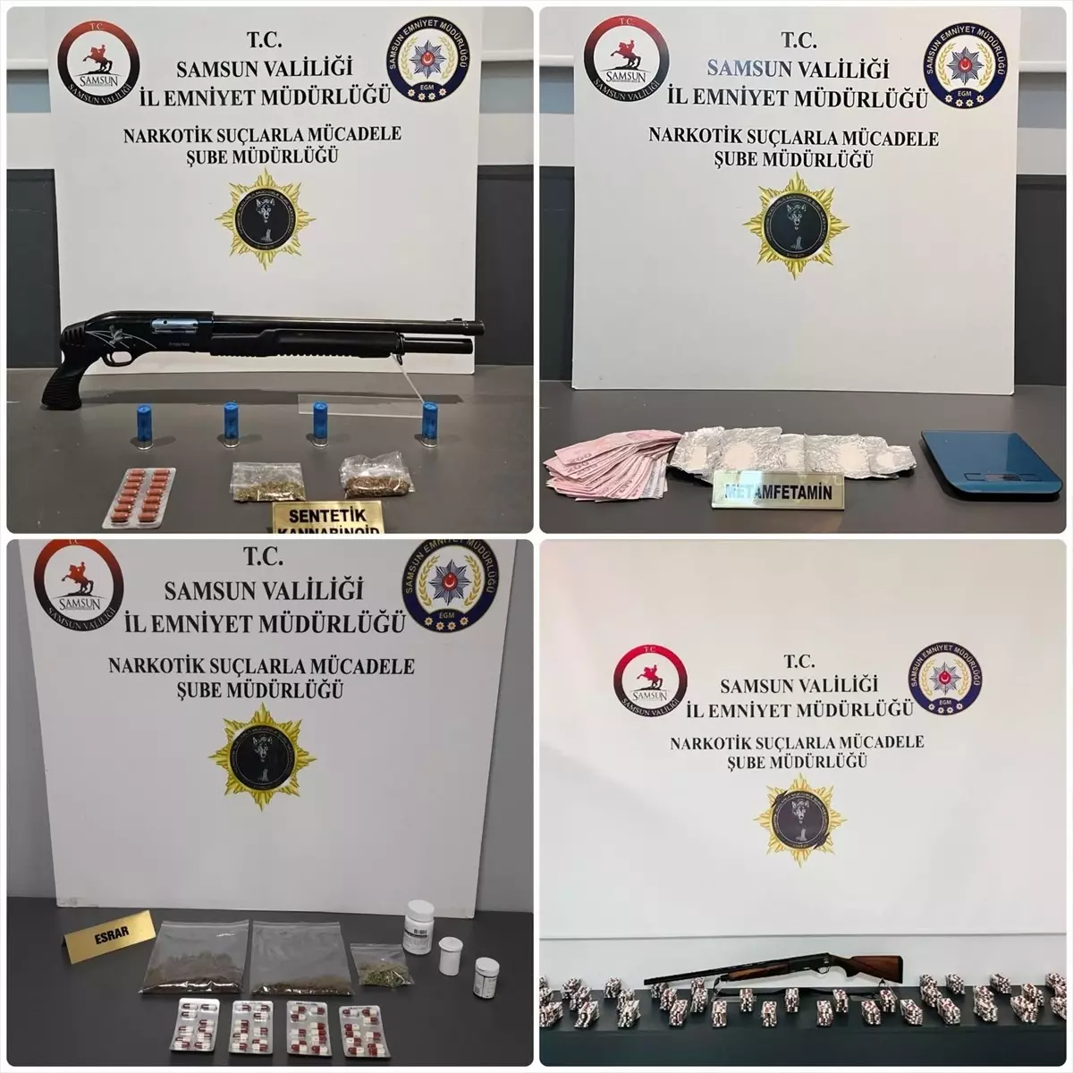 Samsun'da Uyuşturucu Operasyonu: 3 Gözaltı