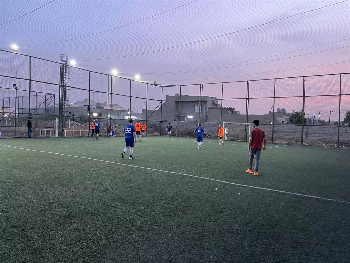 Kerkük'te Atatürk Bayramı Futbol Turnuvası
