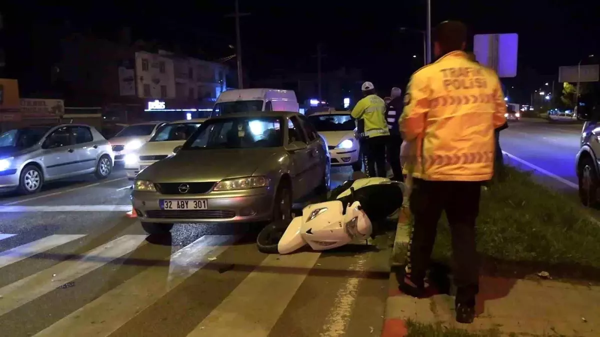 Tavşanlı'da Motosiklet Kazası: 1 Yaralı