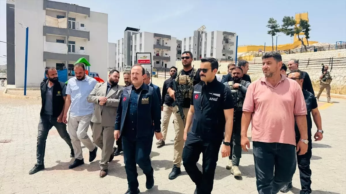 AFAD Başkanı İdlib'de