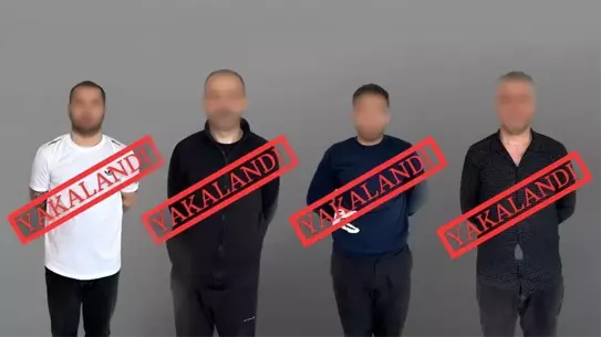 Gürcistan'da Aranan Dört Şahıs Yakalandı