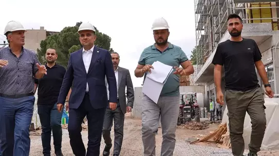 Manisa'da TOKİ Konutları Hızla Yükseliyor