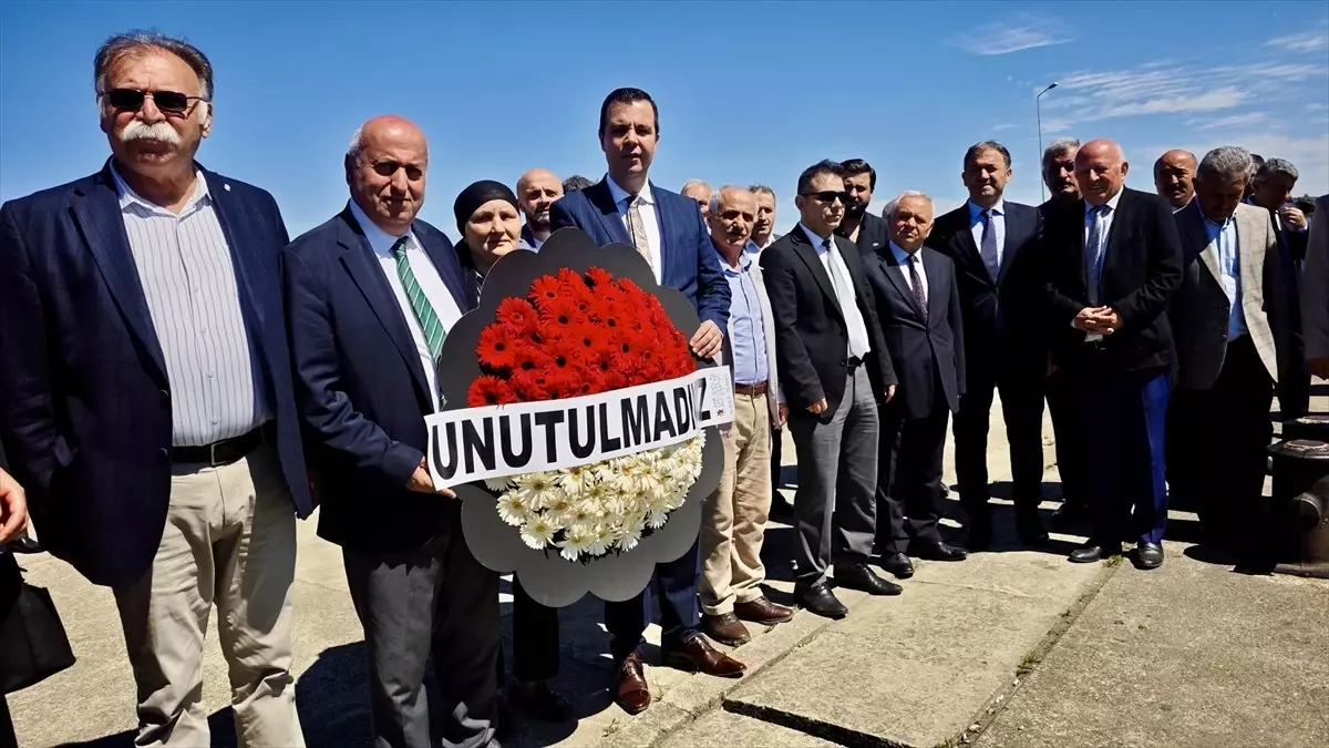 Beşikdüzü'nde Deniz Faciası Anması