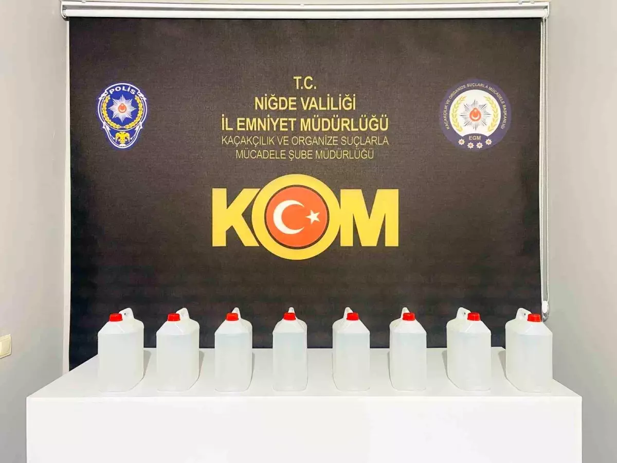 Niğde'de Kaçakçılık Operasyonu: 4 Gözaltı